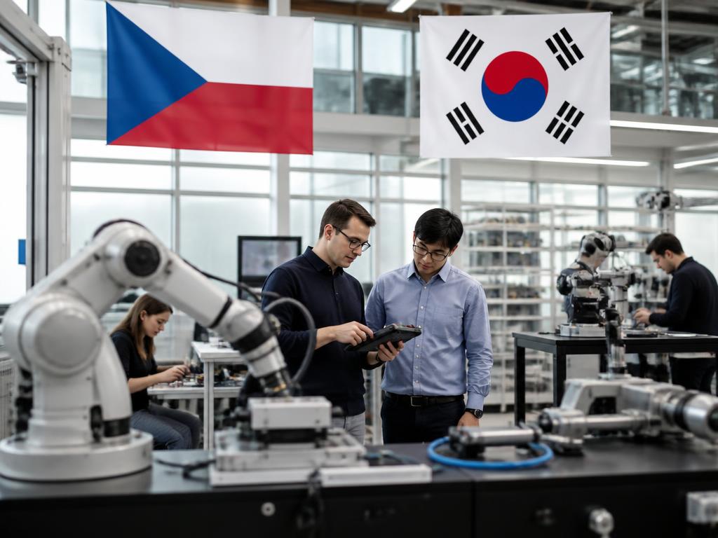 Česko a Korea otevřely v Praze společné centrum pokročilé robotiky